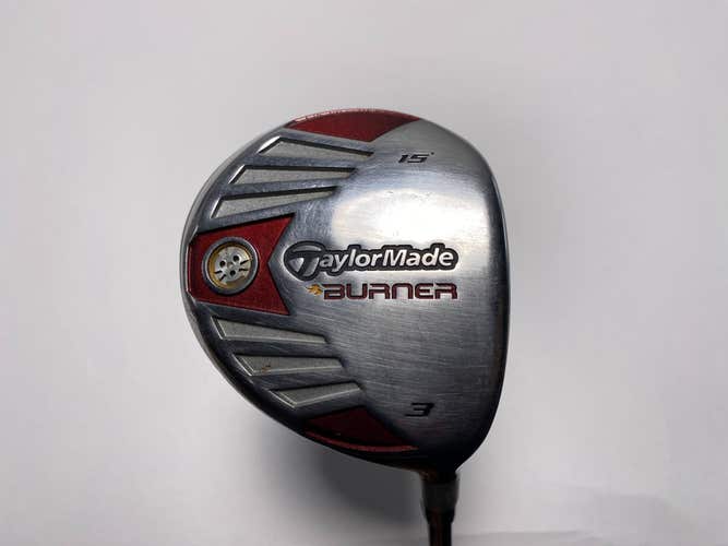 TaylorMade Burner Steel 2007 3 Fairway Wood 15* REAX 50g Regular Mens RH