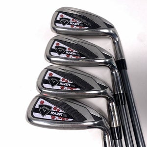 Callaway Razr HL Iron Set 8-PW+GW 50g Ladies Graphite Womens RH
