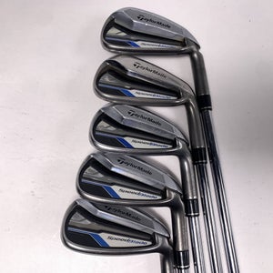 TaylorMade Speedblade HL Iron Set 6-PW SpeedBlade Uniflex Steel Mens RH
