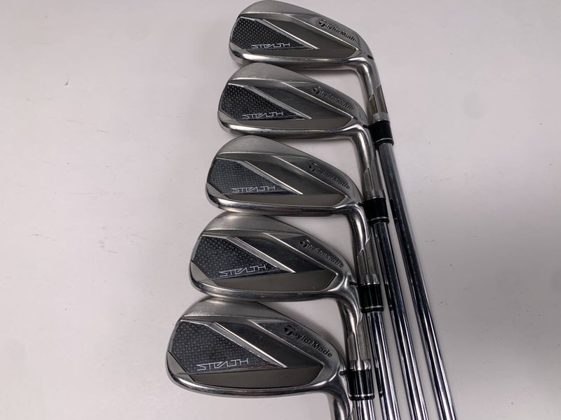 TaylorMade Stealth Iron Set 5-9 KBS Max MT 85g Regular Steel Mens RH