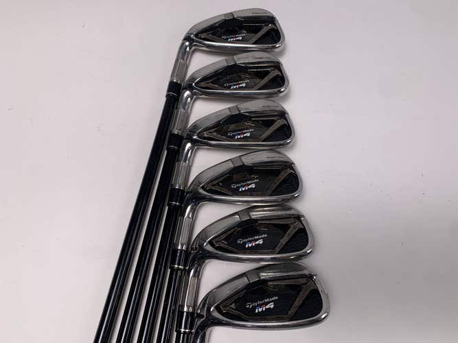 TaylorMade M4 Iron Set 5-PW Fujikura Atmos 5A Senior Graphite Mens LH