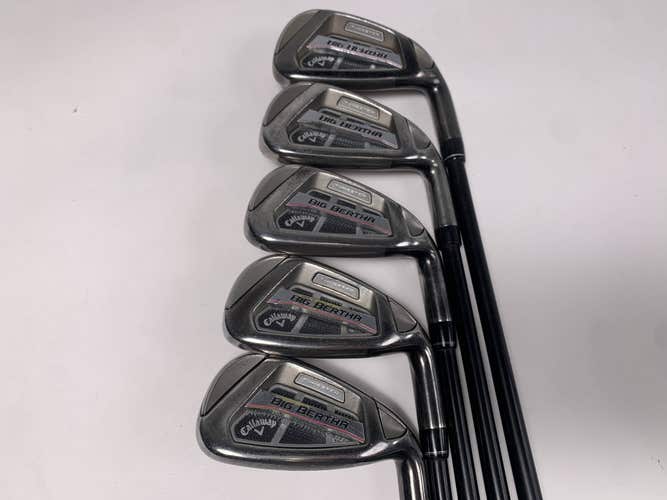 Callaway Big Bertha OS Iron Set 5-9 Fubuki AT55x5ct Regular Graphite Mens RH