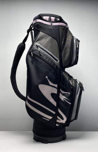 Cobra Air Cart Bag Black/Pink 14-Way Divide Single Strap Golf Bag