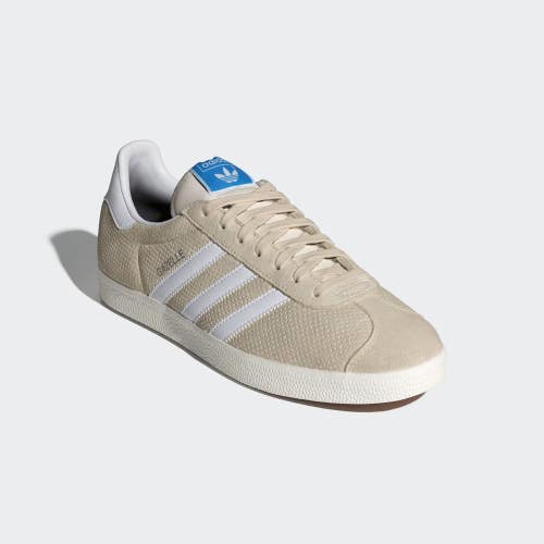 Adidas Gazelle IF3817 Sneaker Mens 10 Wonder White Suede Lifestyle Shoes RHS6169