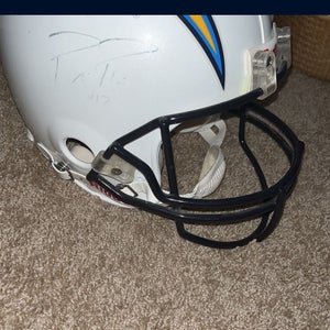 Phillip Rivers Signed team issued helmet from 2011