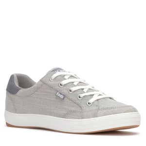 Keds Center III Sneakers Women's 11 Gray Round Toe Lace Up Casual Shoes GAL2109