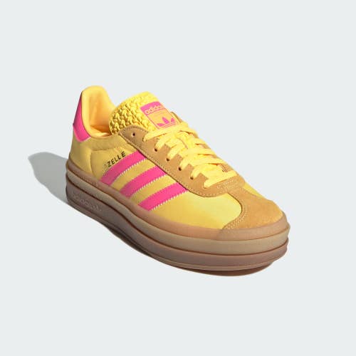 Adidas Gazelle Bold IG4387 Sneakers Women's 8 Spark Pink Platform Shoes RHS6219