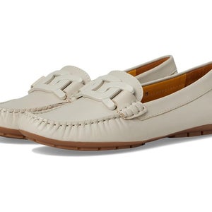 Vaneli Aiker 311091-250 Loafer Women's US 9 Bone Leather Moc Toe Slip On RHS6161