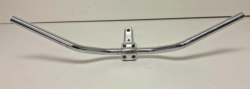 Vintage Nitto 685mm Silver CrMo Mtn Bike Handlebar & 70mm Quill Stem CLEAN