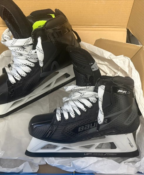 2024 Bauer Pro Hockey Goalie Skates Extra Wide Width 9 (New)