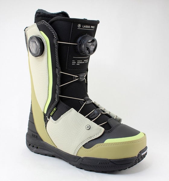 Ride Lasso Pro Double Boa Snowboard Boots Men's Size 7 Wavy New 2024