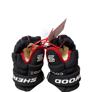 Sher-Wood Code JR Encrypt 1 Pro Gloves (New)- Black and Red