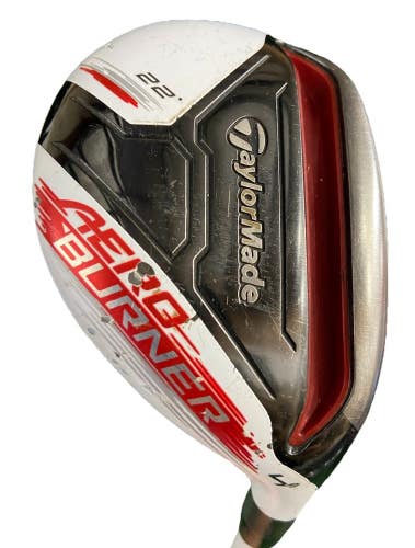 TaylorMade Aeroburner 4 Hybrid 22 70g Matrix Senior Graphite 39.75" RH New Grip