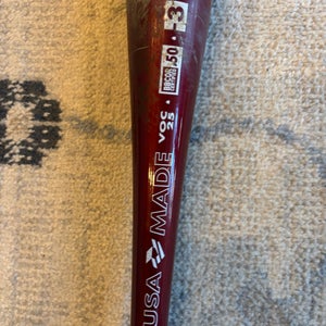 2025 DeMarini Voodoo One Alloy BBCOR Certified Bat (-3) 28 oz 31" (Used)