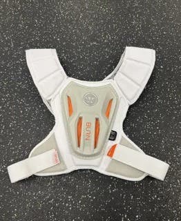 New Warrior BURN Lacrosse Shoulder Pads White MD 11849-S000034914