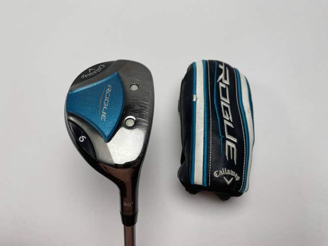 Callaway Rogue 6 Hybrid 30* Aldila Quaranta Ladies Graphite RH HC Midsize Grip