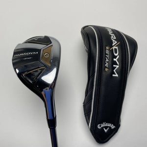 Callaway Paradym Star 4 Hybrid 21* UST Mamiya ATTAS Speed Series Regular RH HC