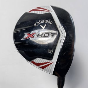 Callaway X Hot 19 3 Fairway Wood 15* Project X PXv Senior RH +1''