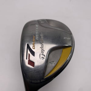 TaylorMade R7 Draw 4 Hybrid 22* REAX 55g Regular Graphite Mens LH