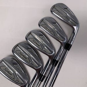 Titleist 718 AP2 Iron Set 6-PW True Temper AMT Tour White S300 Stiff Steel RH