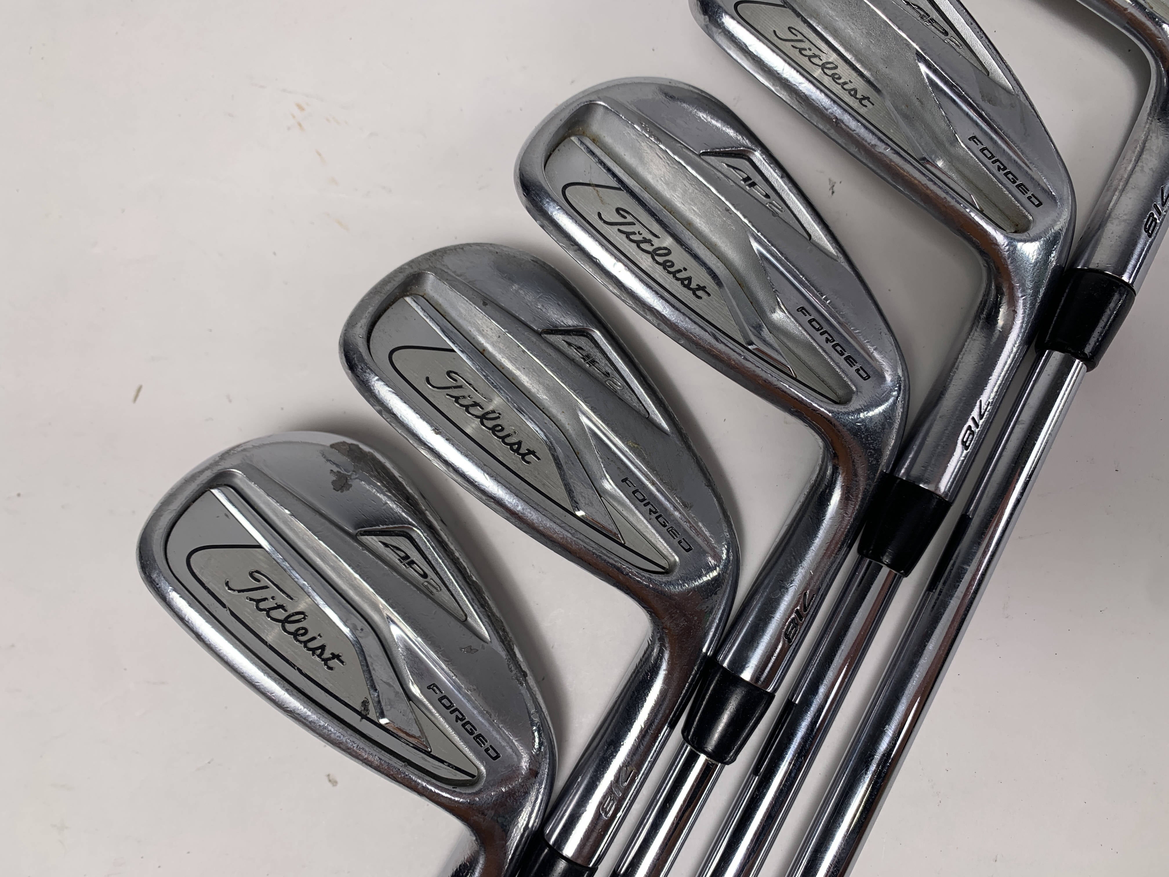 Titleist 718 CB Iron Set 4-9 True Temper AMT Tour White S300 Stiff