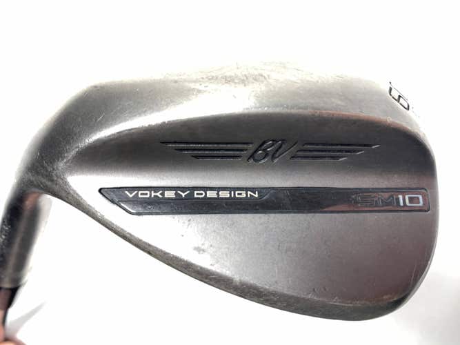 Titleist Vokey SM10 Nickel Lob Wedge LW 12 Bounce D-Grind Wedge Steel Mens LH