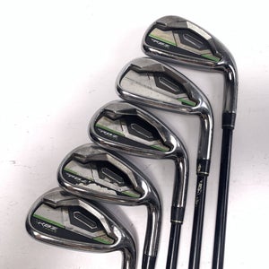 TaylorMade RocketBallz Max Iron Set 6-PW Matrix Ozik Program 55g Regular RH