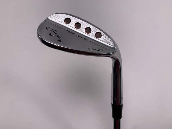 Callaway Mack Daddy 4 Chrome Sand Wedge SW 56* 10 Project X LZ 6.0 Stiff Mens RH
