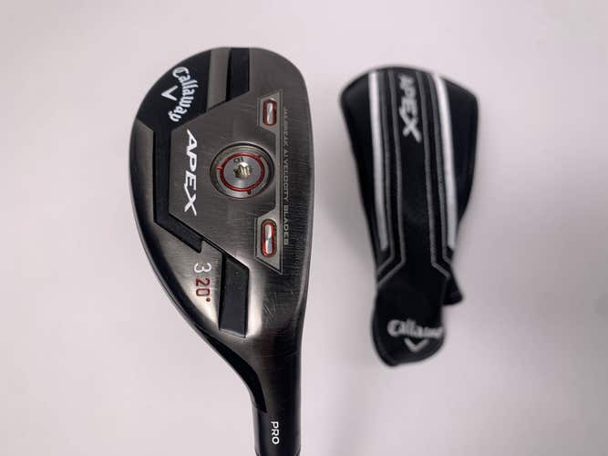 Callaway Apex Pro 21 3 Hybrid 20* MMT 80g Stiff Graphite Mens RH HC