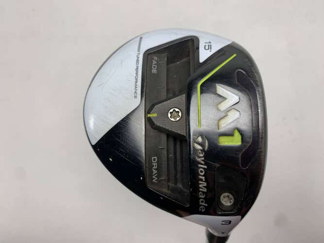 TaylorMade M1 2019 3 Fairway Wood 15* Speeder 757 Evolution Tour Spec Stiff RH