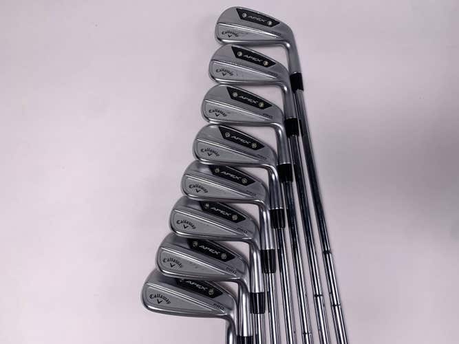 Callaway Apex Pro 24 Iron Set 4-PW+GW Dynamic Gold S300 Mid Stiff RH -1''
