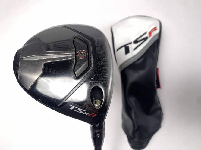 Titleist TSR2 3 Fairway Wood 15* HZRDUS RDX Smoke 6.5 Blue 70g XStiff  RH HC