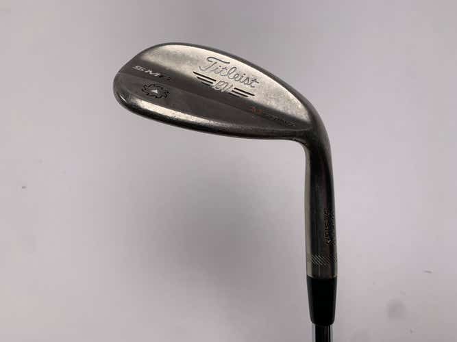 Titleist Vokey SM6 Steel Grey Lob Wedge LW 58* 8 M-Grind Wedge Steel Mens RH