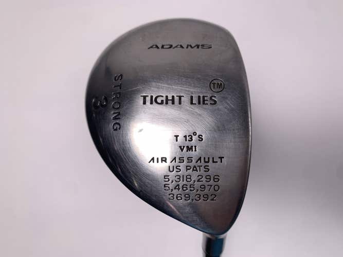 Adams Tight Lies 1998 3 Fairway Wood 15* Regular Graphite Mens RH