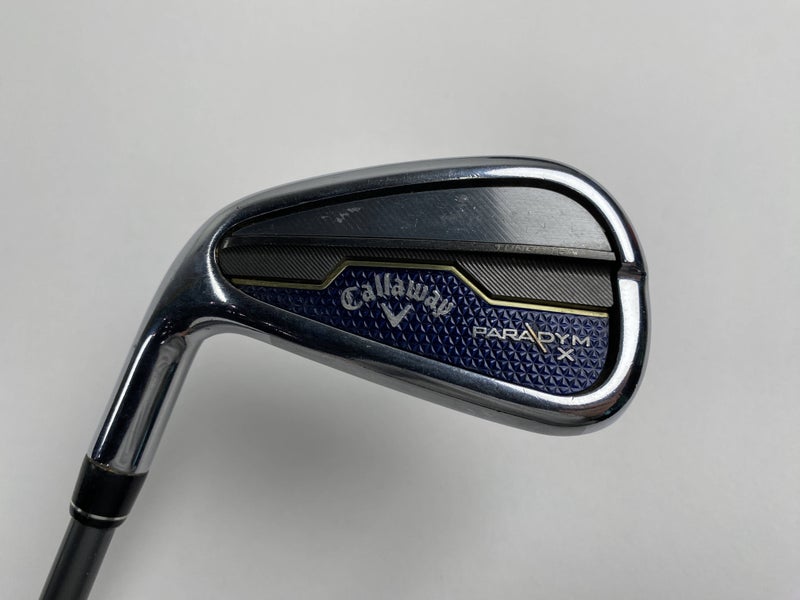 Callaway Paradym X Single 7 Iron Project X HZRDUS 5.5 Regular LH Oversize Grip