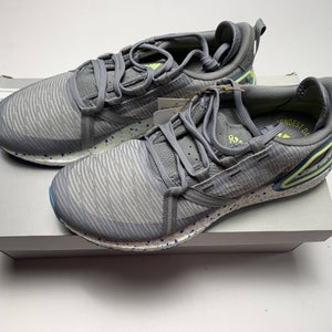 Adidas Solarthon Golf Shoes Gray Blue Yellow Boost Men's SZ 8 (FZ1025)