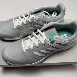 Adidas EQT SL Golf Shoes Gray White Teal Boost Women's SZ 9.5 (FW6295)