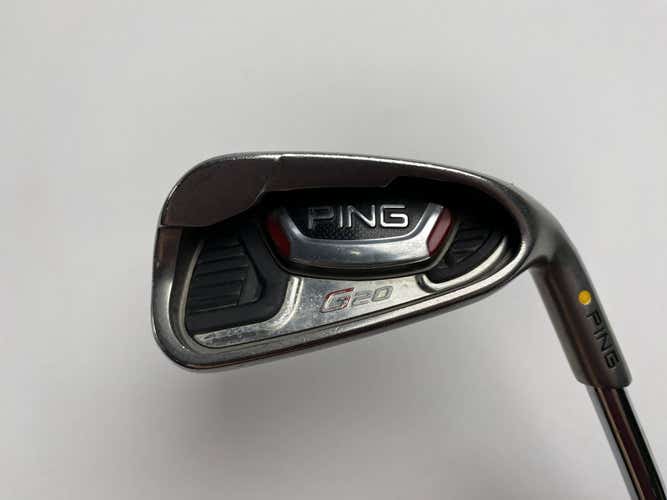Ping G20 Single 7 Iron Yellow Dot 1.5* Up Nippon AWT 2.0 Regular Steel RH +1"