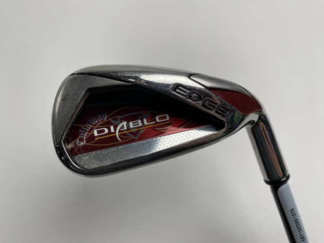 Callaway Diablo Edge Single 6 Iron 65g Senior Graphite Mens RH
