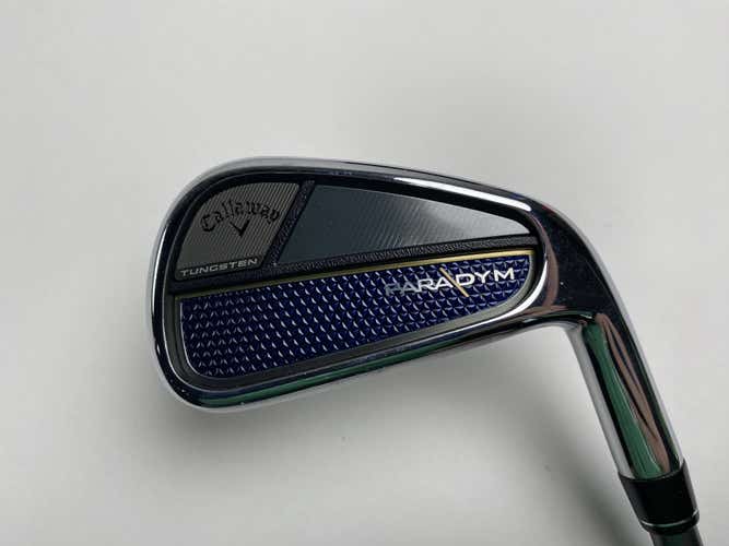 Callaway Paradym Single 7 Iron Project X HZRDUS 5.5 65g Regular Graphite Mens RH