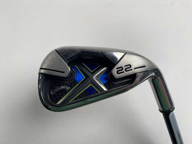 Callaway X-22 Single 6 Iron 75g Regular Graphite Mens RH