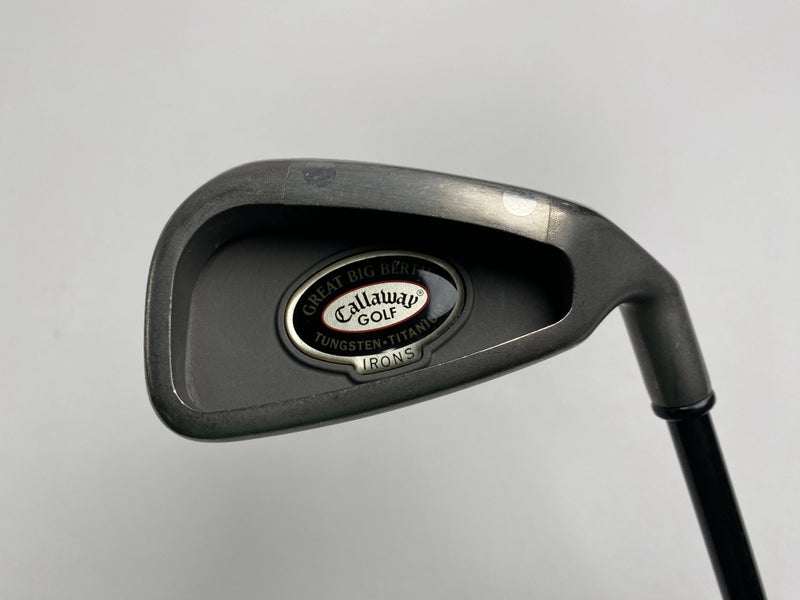 Callaway Big Bertha Tungsten Titanium Single 4 Iron RCH 96 Regular Graphite RH