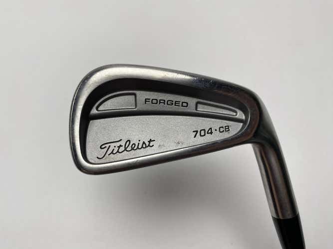 Titleist 704.CB Single 6 Iron True Temper Dynamic Gold S300 Stiff Steel Mens RH