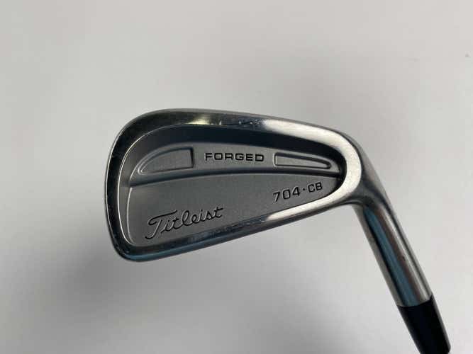 Titleist 704.CB Single 6 Iron True Temper Dynamic Gold S300 Stiff Steel Mens RH