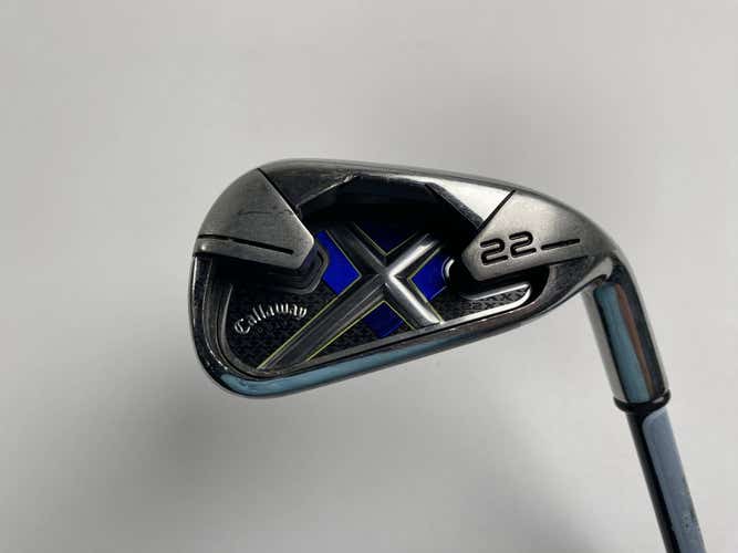 Callaway X-22 Single 6 Iron 65g Senior Graphite Mens RH