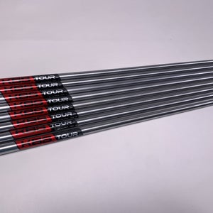 KBS Tour C-Taper 130g Extra Stiff Iron Set 8 Shafts 34.25''-37.50''- Pull 0.355