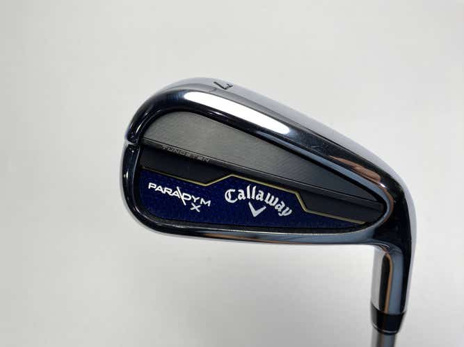 Callaway Paradym X Single 7 Iron Aldila Ascent 50g Senior Graphite Mens RH