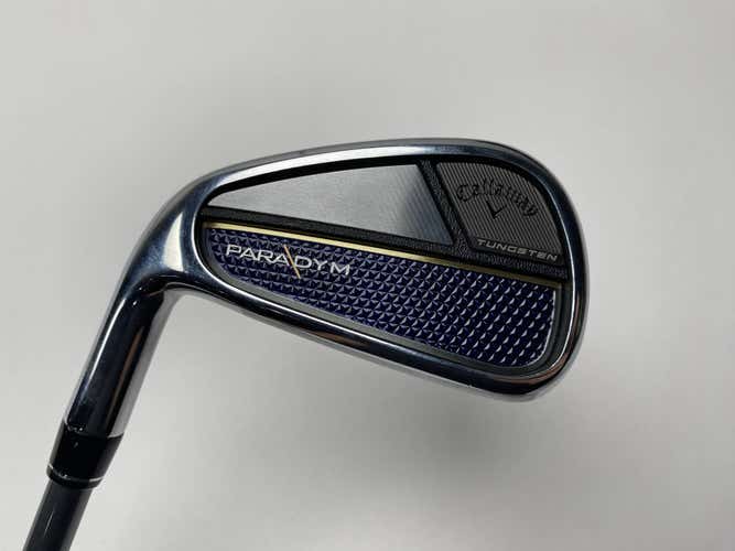 Callaway Paradym Single 7 Iron Project X HZRDUS 5.5 65g Regular Graphite Mens LH