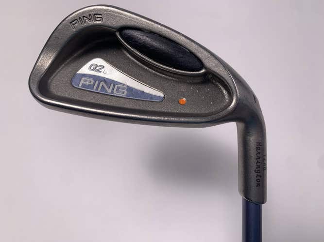 Ping G2 Single 8 Iron Orange Dot 2* Flat TFC 100 Ladies Graphite Womens RH