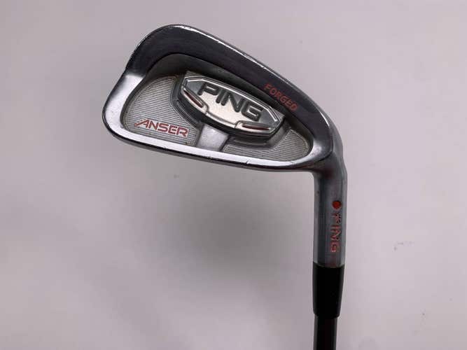 Ping Anser Forged 2010 Single 6 Iron Red Dot 1* Flat Accra 70i Stiff Mens RH